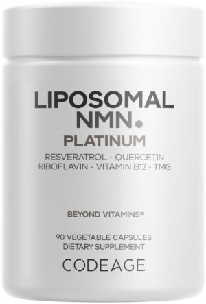 Codeage NMN liposomal Platinum cápsula frontal