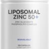 Frente de la botella Codeage Liposomal Zinc