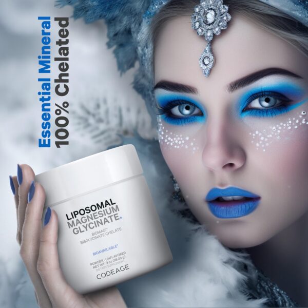 Version 1.0.0 Codeage magnesio glicinato etiqueta nutricional