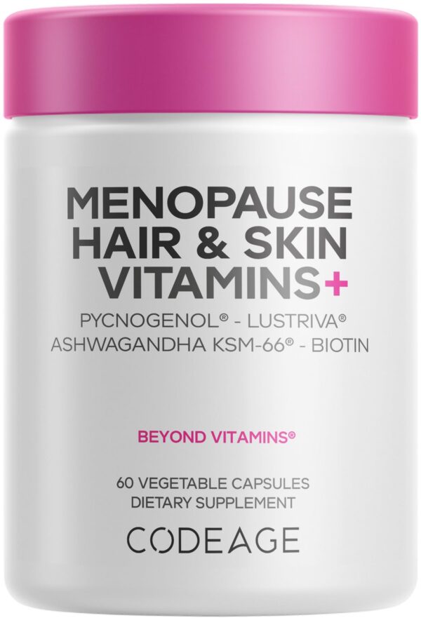 Frasco Codeage menopausia frente