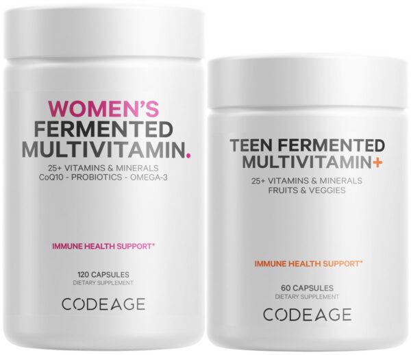 Codeage multivitaminas para mujeres y adolescentes – frasco