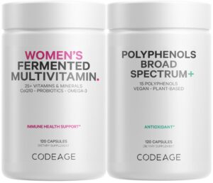 Frente del Codeage Multivitamínico para Mujeres