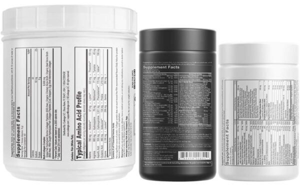 Codeage bundle de colágeno y multivitamínico - etiqueta