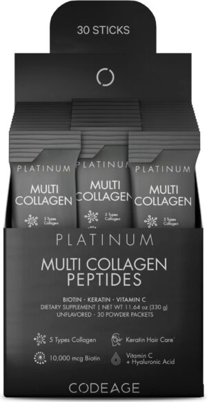 Frente de Codeage Multi Collagen Stick Pack