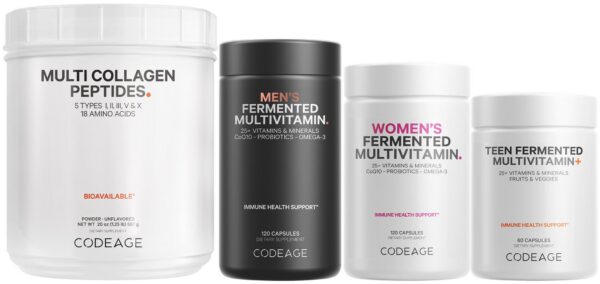 Codeage multicolágeno empaque frontal