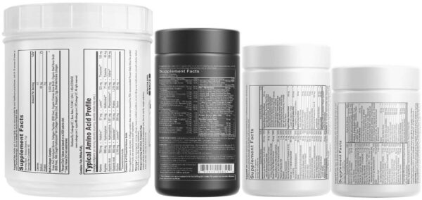 Etiqueta lateral del multivitamínico Codeage