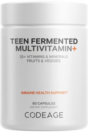 Version 1.0.0 Codeage multivitaminas para adolescentes 60 cápsulas