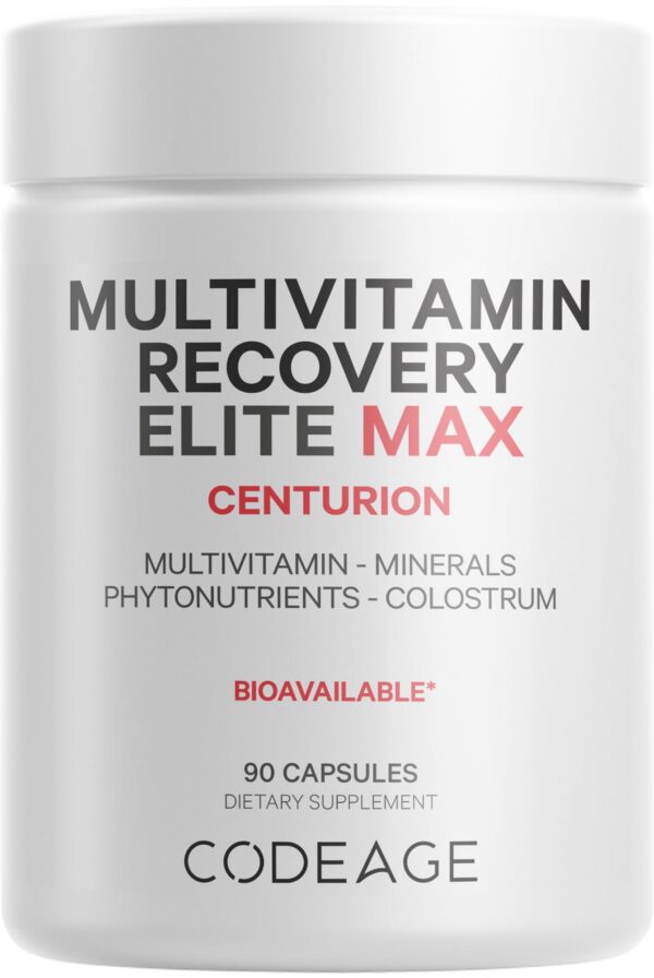 Codeage Multivitamínico Recovery Elite Max frasco frontal