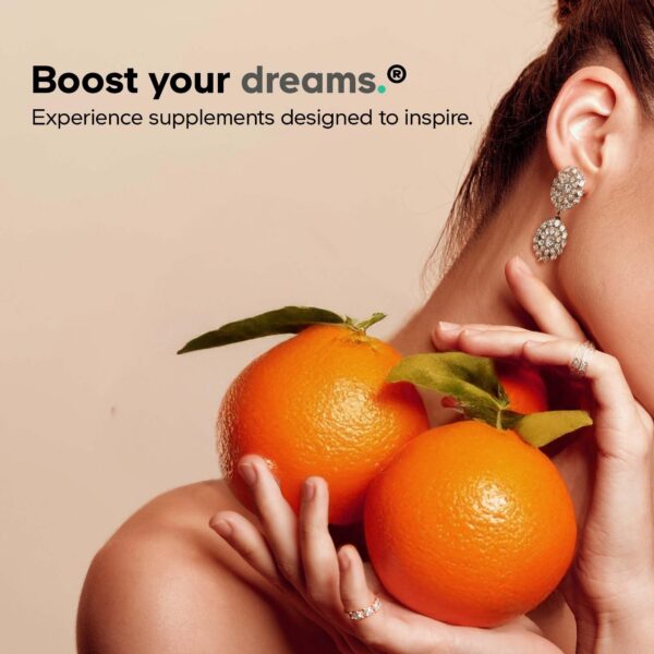 Primer plano de empaque Codeage PQQ Ovarian Harmony+