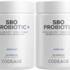 Codeage SBO probióticos 50 mil millones CFU cápsulas paquete doble
