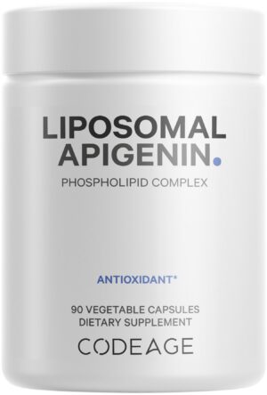 Codeage suplemento liposomal de apigenina manzanilla