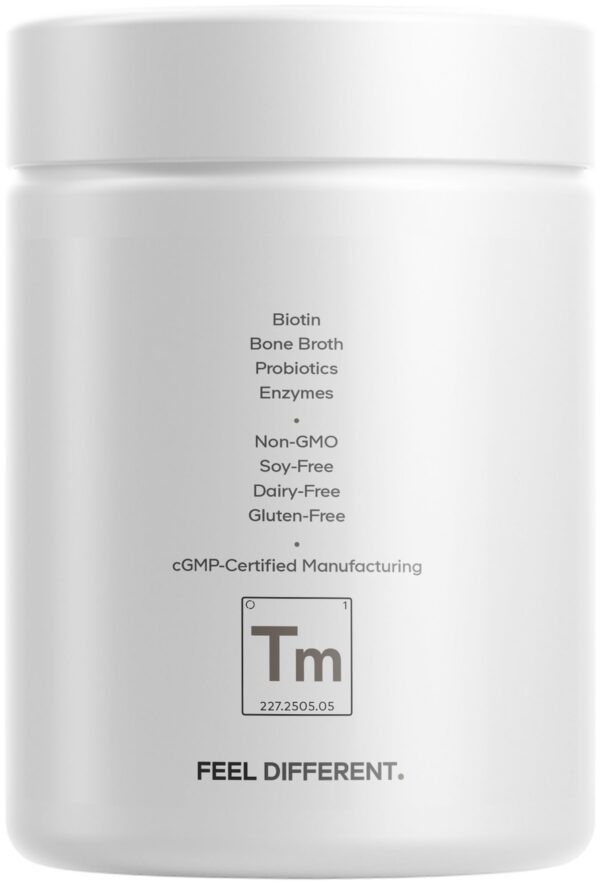 Interior de cápsulas Codeage Teen Multivitamin Platinum