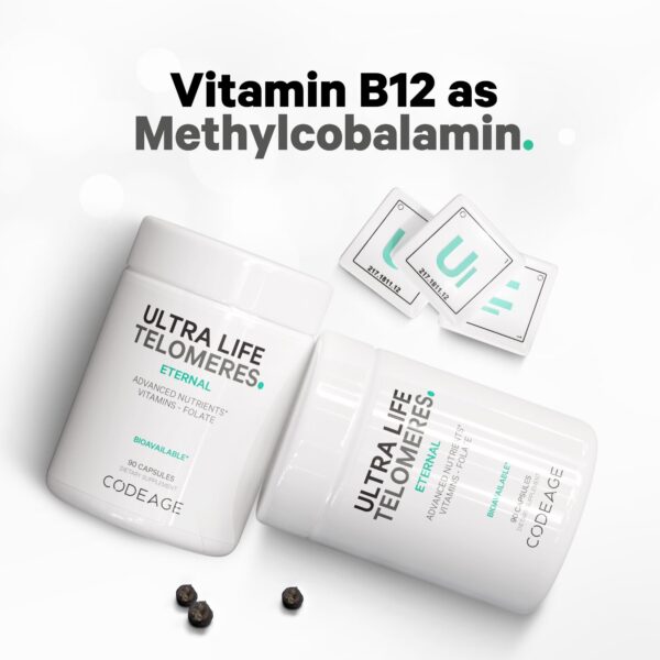 Version 1.0.0 Codeage Ultra Life apoyo al ADN y ciclo de metilación