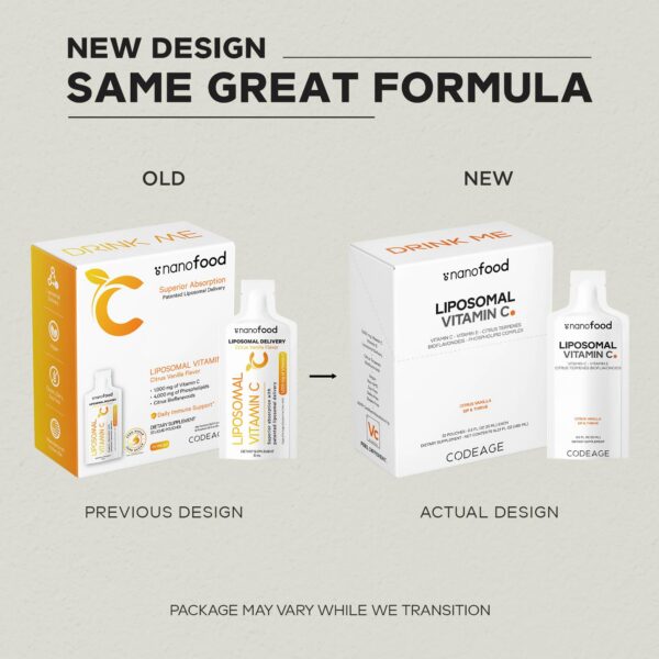 Detalle de sabor cítrico vainilla