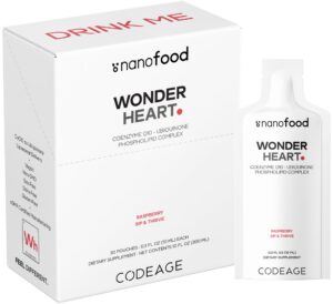 Codeage Wonder Heart CoQ10 liposomal botella frontal