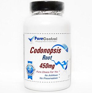 Frasco Codonopsis Root 450mg 90 cápsulas