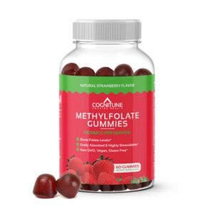 CogniTune gomitas sabor fresa frontal