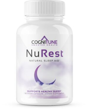 CogniTune suplemento natural para dormir fórmula herbal 60 tabletas