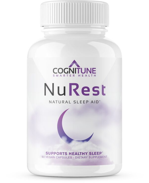CogniTune suplemento natural para dormir fórmula herbal 60 tabletas