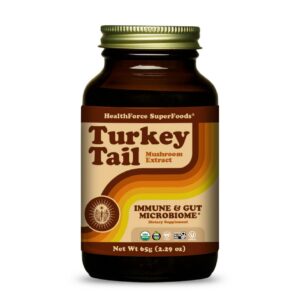 Cola de Pavo HealthForce SuperFoods en envase