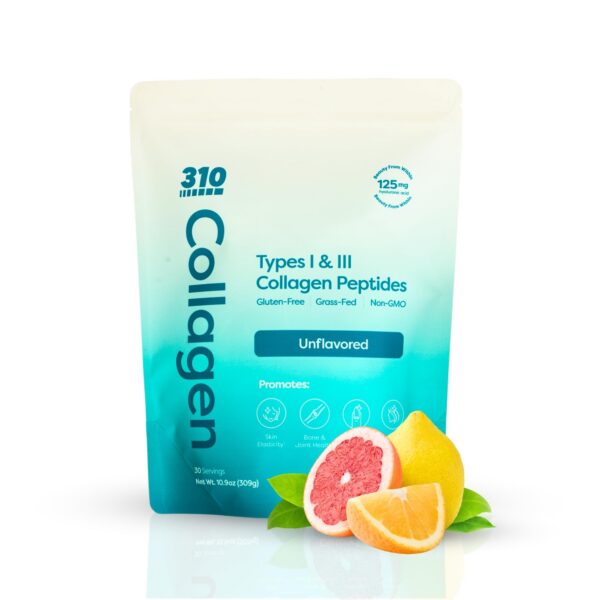 Etiqueta frontal de 310 Nutrition Colágeno Hidrolizado