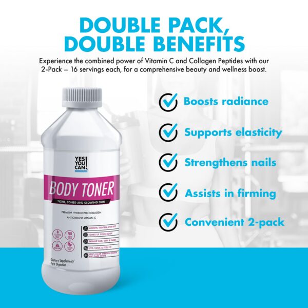 Interior de la botella con porciones