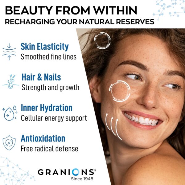 Polvo disuelto en bebida Granions