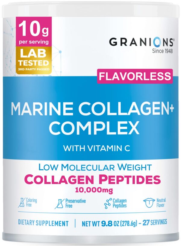 Version 1.0.0 Colageno marino en polvo sin sabor envase