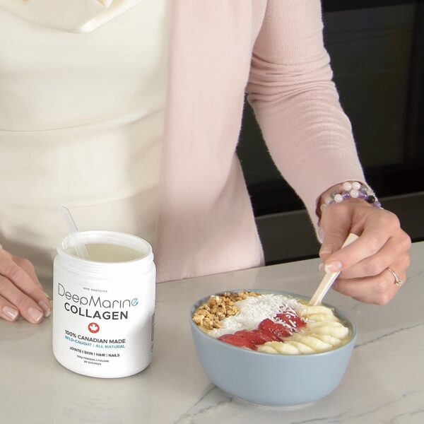 Colágeno DeepMarine en polvo para bebida saludable
