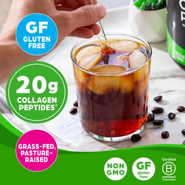 Version 1.0.0 Colágeno en polvo mezcla fácil apto para keto y paleo