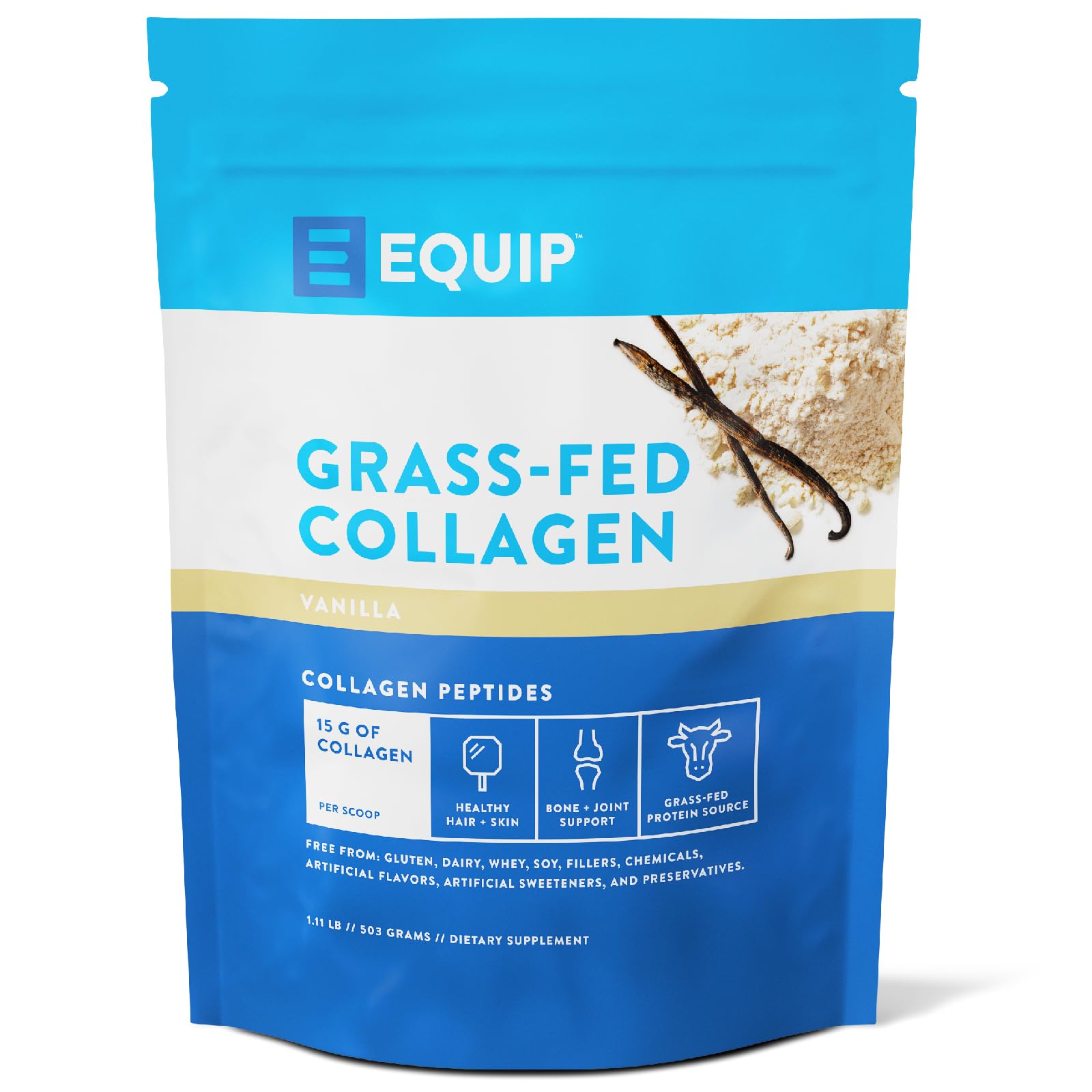 Grass Fed Collagen, Vanilla