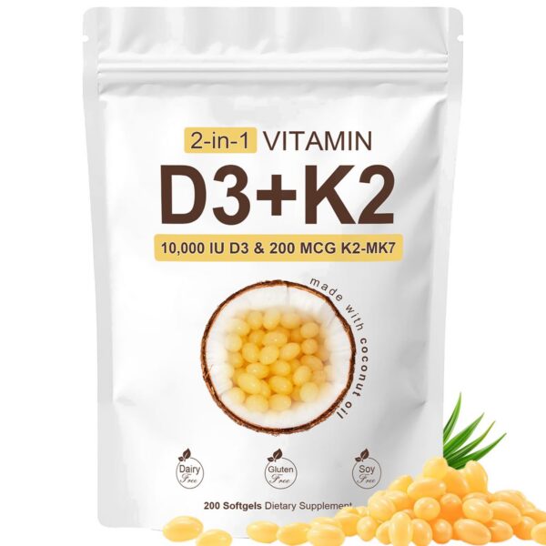 Version 1.0.0 Frente del producto COLEPSW RealGood D3 K2 10000 UI