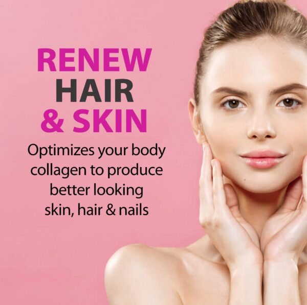 Empaque y cápsulas de Collagen 21 Hydrolyzed