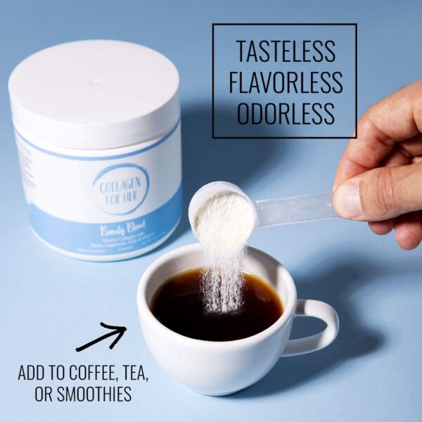 Version 1.0.0 Vaso con Collagen For Her mezcla