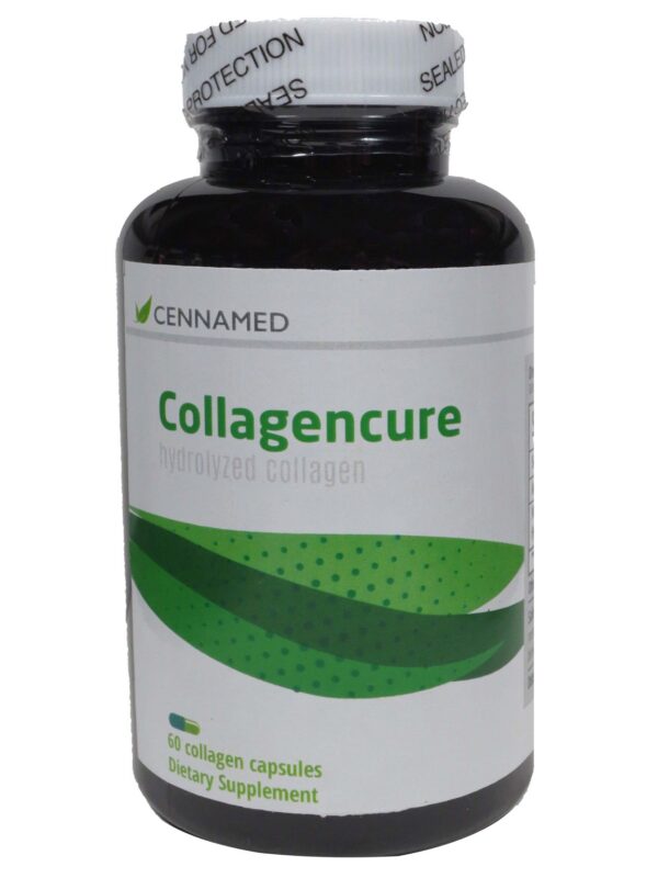 COLLAGENCURE Colágeno hidrolizado en cápsulas envase frontal etiqueta