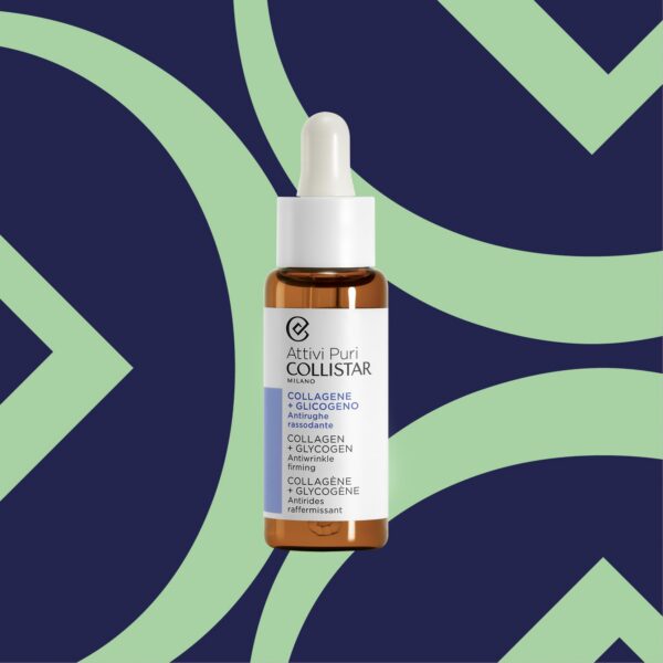 Etiqueta del suero Collistar Colágeno Glucógeno