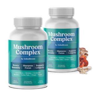 ColonBroom Complejo de Hongos en cápsulas para energía y cognición