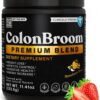 ColonBroom polvo fibra psyllium sabor fresa salud intestinal