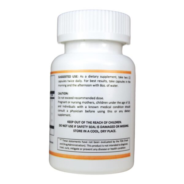 Etiqueta posterior ColonDetox+ 120 cápsulas vegetarianas