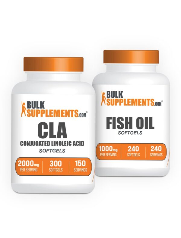 Version 1.0.0 Combo BulkSupplements CLA y aceite de pescado softgels