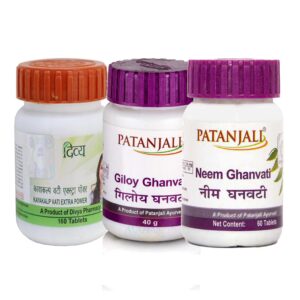 Version 1.0.0 Combo Patanjali herbal Divya Kayakalp Giloy Neem Vati