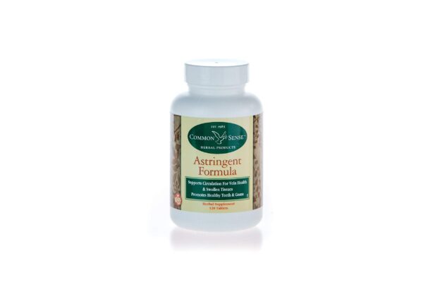 Common Sense Herbal Fórmula Astringente paquete de 120 tabletas