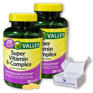 Tabletas de complejo B Superior frente