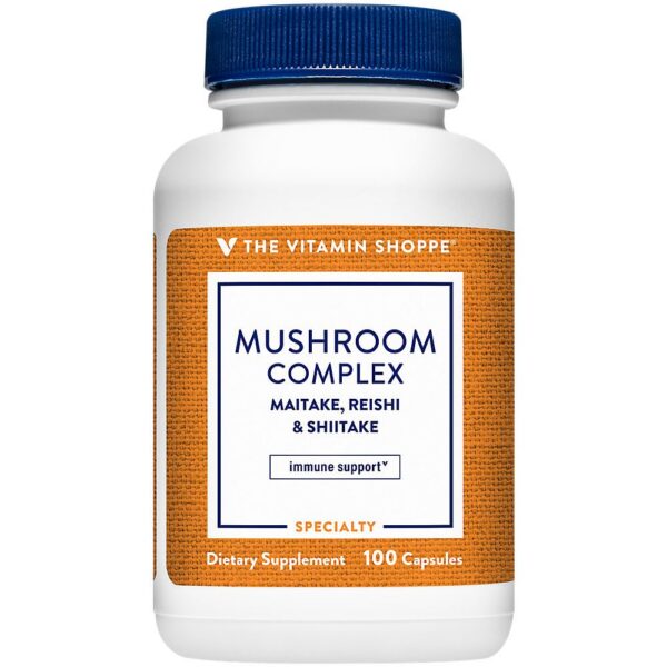 Complejo de Hongos The Vitamin Shoppe - 100 cápsulas