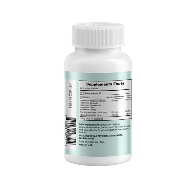 Etiqueta frontal del frasco Heivy