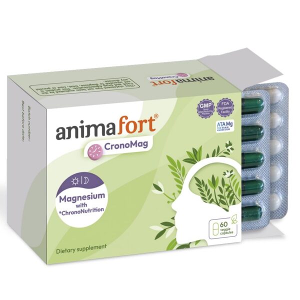 Complejo de Magnesio Animafort CronoMag en caja