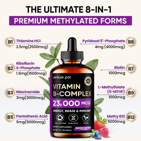 Complejo de Vitamina B apoyo cerebral y emocional