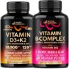 Complejo de Vitamina B y D3 K2 NUTRAHARMONY