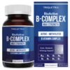 Complejo vitaminas b bioactivo suplemento en cápsulas Triquetra Health