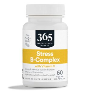 Version 1.0.0 Frasco del complejo de vitaminas B 365 Whole Foods con vitamina C